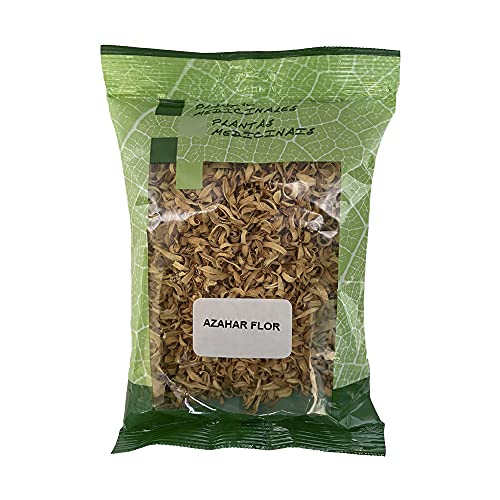 PLAMECA - Bolsa Azahar Flor Extra, Hierba Natural, para Infusión, Numerosos Beneficios, Favorece la Digestión, Antiinflamatoria, Ansiolítica, Equilibra el Colesterol, Vitamina C, Rica en Potasio y Hierro - 50 gr