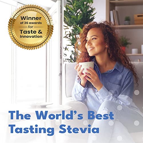 Sweetleaf Organic Stevia Powder Shaker Jar - Zero Calorie Stevia Sweetener, No Bitter Aftertaste, Plant-Based Sugar Substitute, Non-Gmo Sweet Leaf Stevia, 3.2 Oz Ea (Pack Of 2) #TOP4