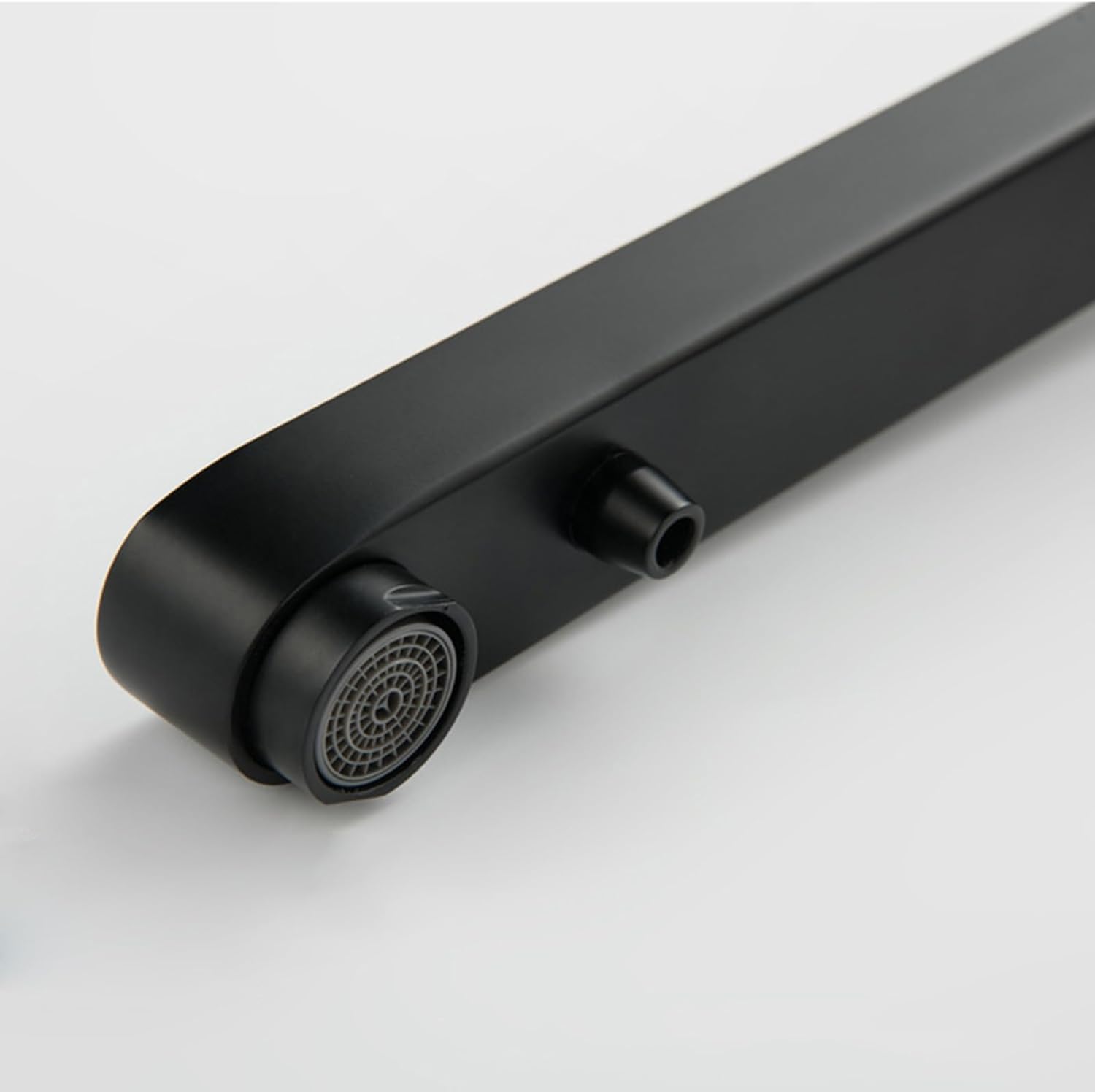 Grifo de 3 vías, grifo negro con filtro de agua de 3 vías, grifos de cocina para beber, grifo de cocina para ventana frontal, caño giratorio de 360 ​​°, agua fría y caliente
