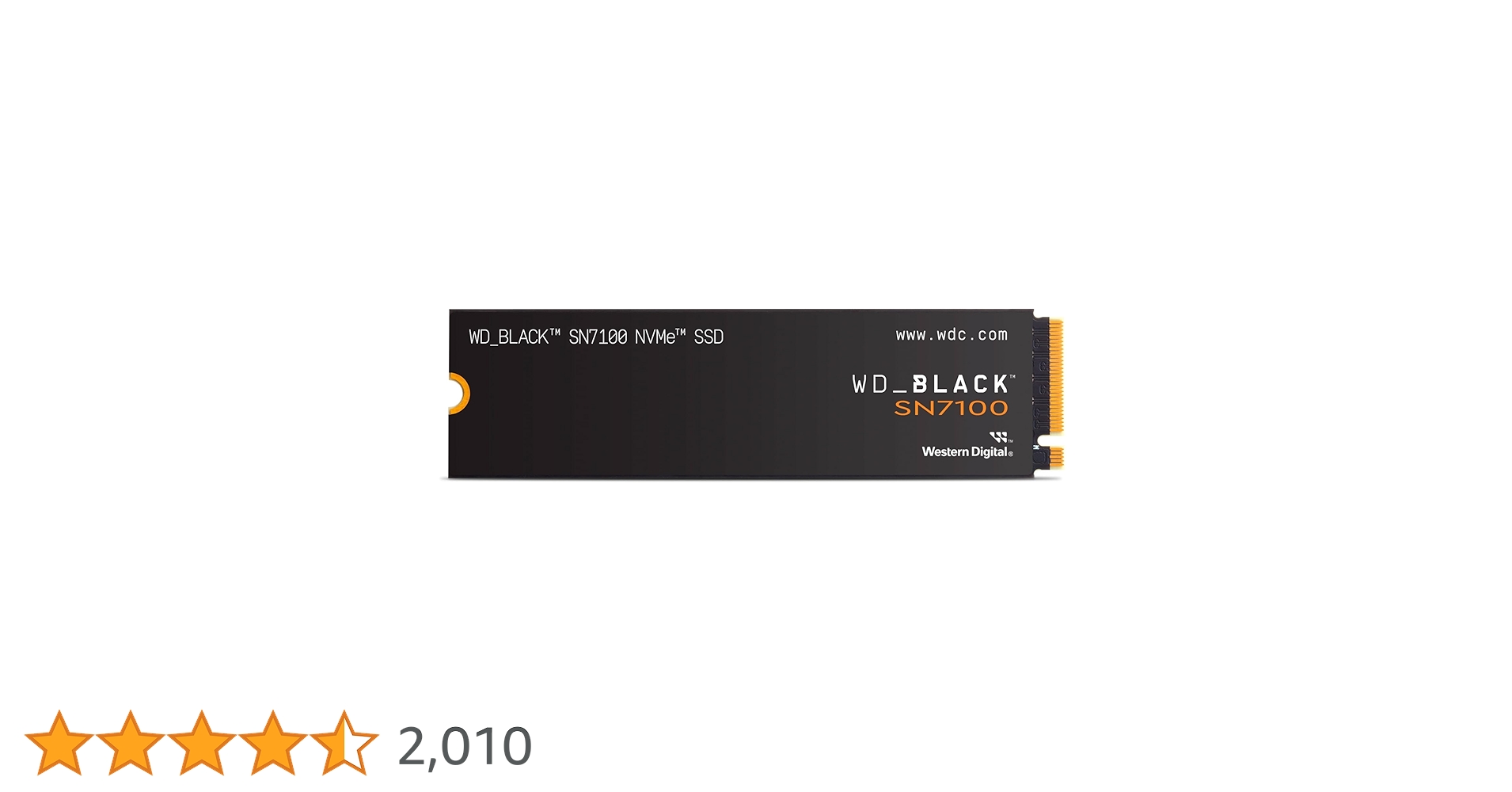 Amazon | WD_BLACK 500GB SN7100 NVMe 内蔵ゲーミングSSD