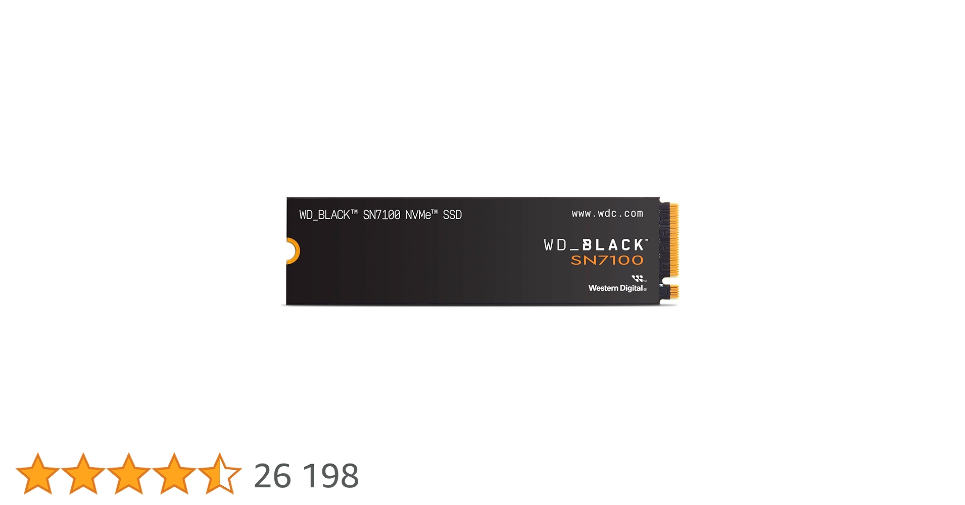 エルゴラ WD_Black SN7100 NVMe SSD 500 GB WD_BLACK SN7100 NVMe SSD | Sandisk
