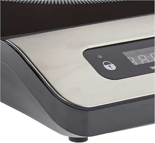 Miniatura 4 de SPT SR-1884SS 1650W Placa de inducción con perilla de control, color negro