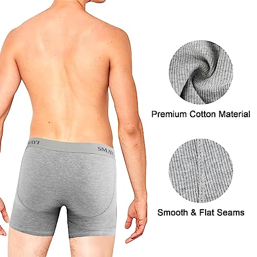5Mayi Boxer Briefs Mens Underwear Men Cotton Underwear Boxer briefs for Men Pack S M L XL XXL4