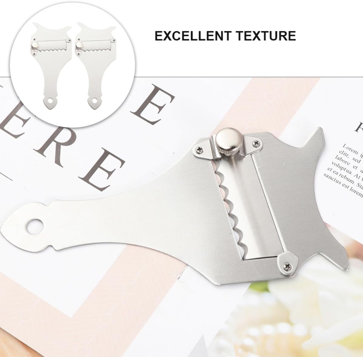 2pcs Stainless Steel Truffle Cheese Shaver for Chocolate and Cheese