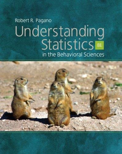 Understanding Statistics in the Behavioral Sciences - By Robert R ...