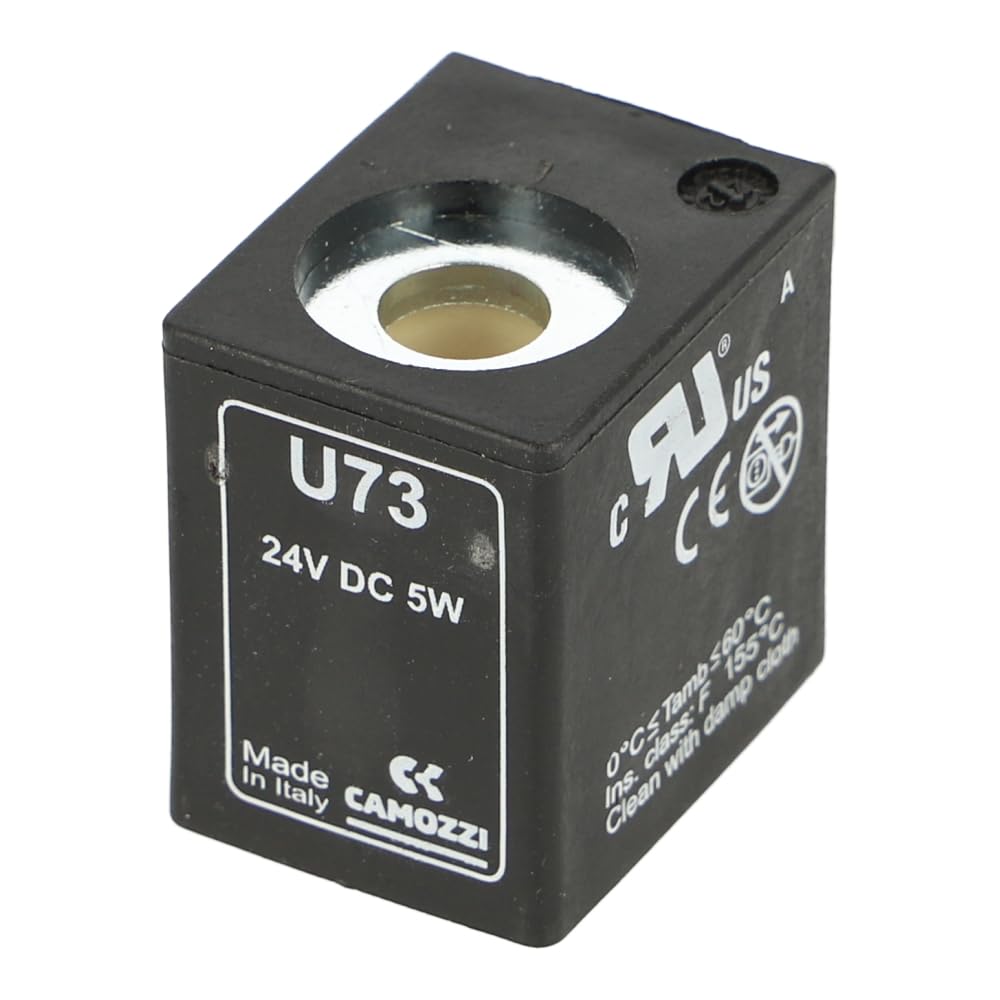 Camozzi - 24V Dc 5W - U70 Solenoid Coils (Directional Control Valves)