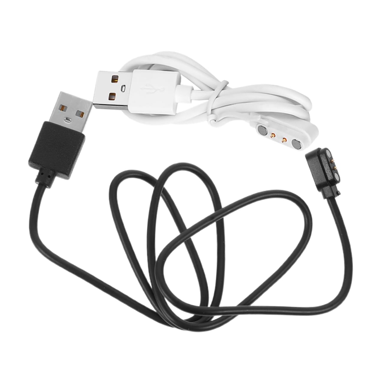 LABRIMP 2pcs Watch Charging Cable Charging Cable for Smartwatch Magnet Charger Smartwatch Charging Cord USB Cable USB Charging Pin Smartwatch Charging Line Charger Wire Magnet Cable