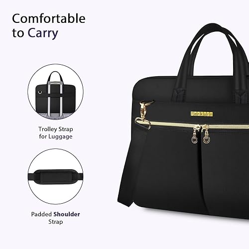 Miniatura 6 de Ferkurn Funda para laptop de 17 pulgadas para mujeres y hombres, bolsa de computadora para HP Envy Pavilion OmenLG GramMSIDell XPSThinkpadASUS TUF