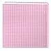 Pioneer Photo Albums 200-Pocket Gingham Fabric Frame Cover Photo Album for 4 by 6-Inch Prints, Pink