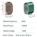 Heater Fan, FOME Small Portable Space Heaters High Power 1200W Fast Heating Ceramic Electric Heater,Two Speed Temperature,Quiet Tilt Protection Mini Desk Heaters for Indoor Office Desktop Home