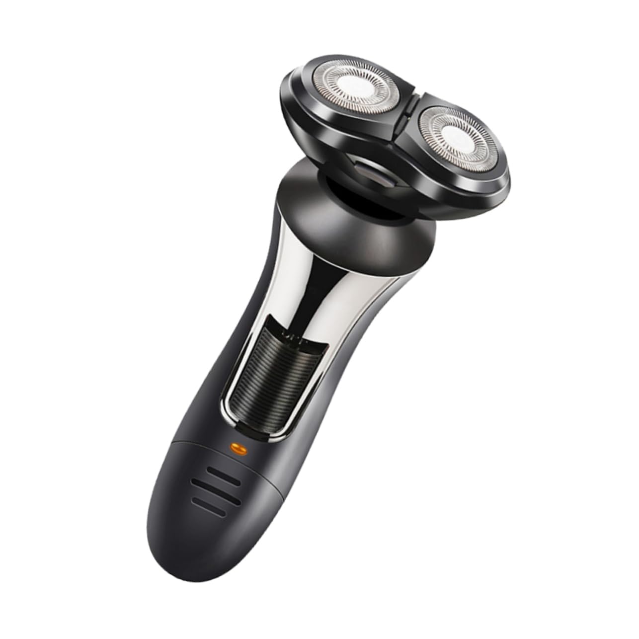 OSOLADY USB Rechargeable Electric Beard Clipper Multifunction Razor Nose Hair Trimmer for Men Durable Design Compact Washable Cutter Head Black