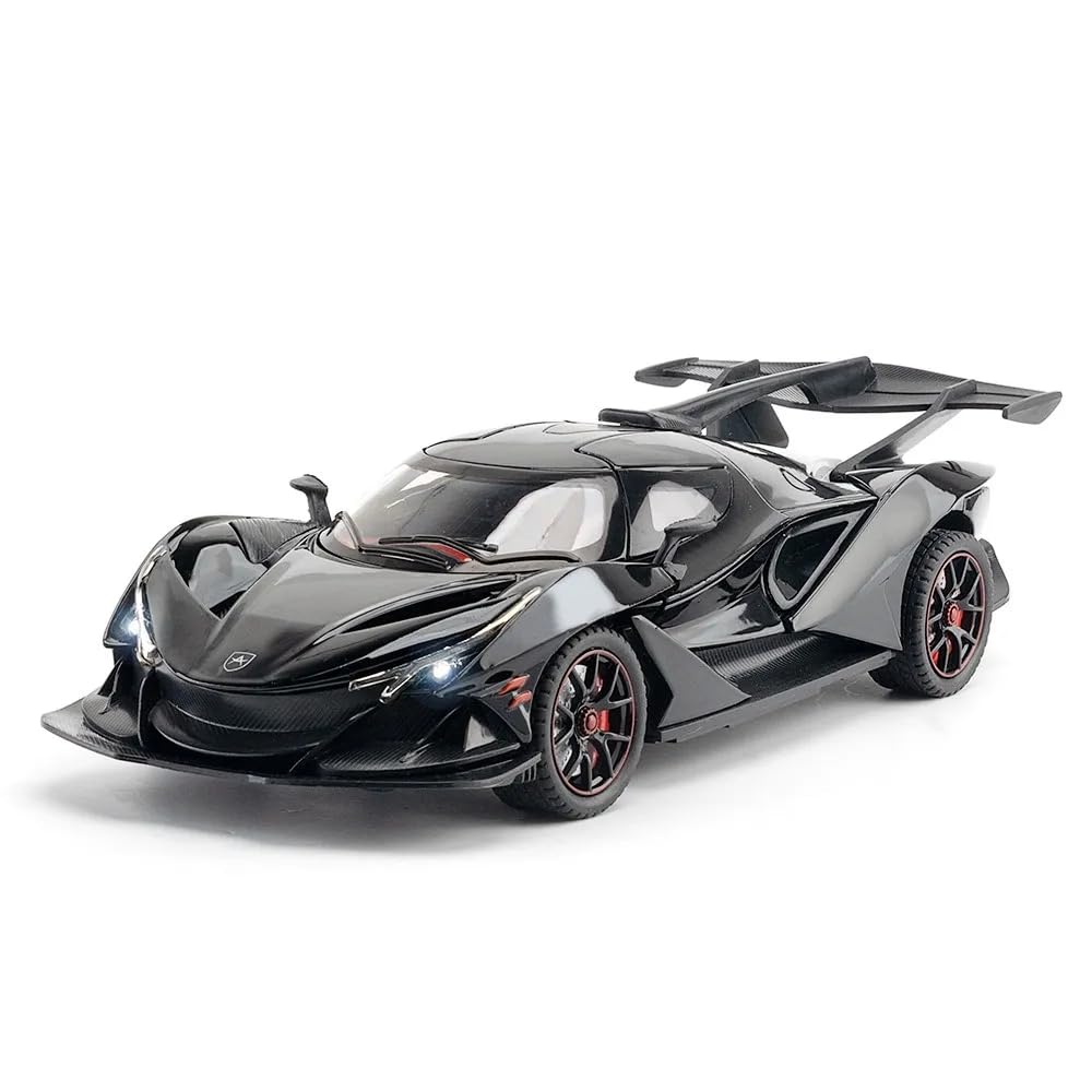 MTG Metro Toys & Gift - Apollo IE | 1:24 Scale | Diecast Model Metal Pull Back Toy car for Kids with Openable Doors & Light, Music Toy Vehicle for Kids 【Colors as Per Stock】