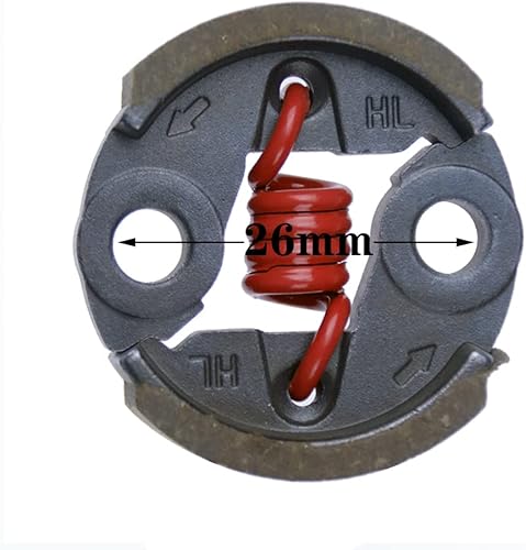 Miniatura 3 de Zapata de embrague de 8000 RPM y resorte rojo para 1/5 Baja Zenoah CY 5B 5T 5SC TOP Speed RC World RC Car Parts