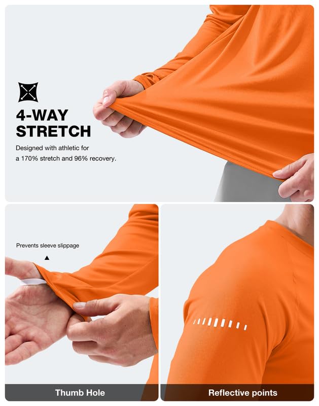 Image of Men's Sun Protection Long Sleeve Shirts UPF 50+