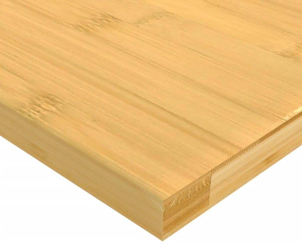 Small Bamboo Wall Shelf with Varnish Finish, 7.9x15.7x0.6 Inch Floating Ledge for Bathroom, Kitchen, Dining Room Decor