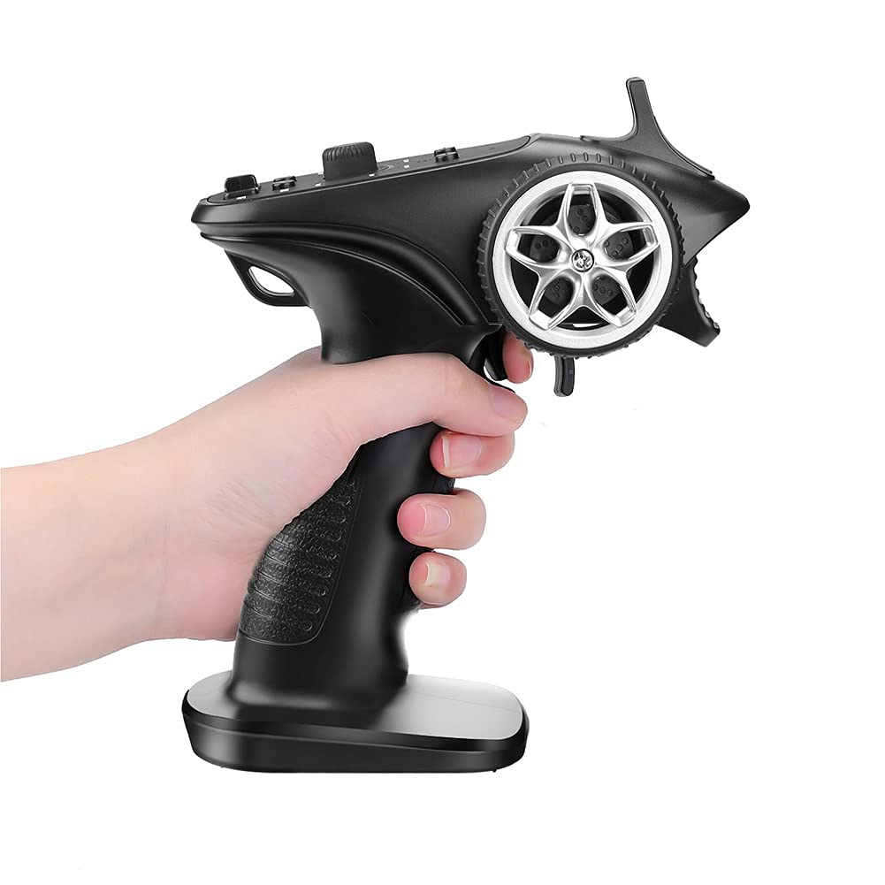 GA-4H-TX 4CH 2.4GHz TéLéCommande NuméRique éMetteur Radio pour 1/8 1/10 1/16 1/32 TéLéCommandéE Voiture Bateau RéServoir Chenille