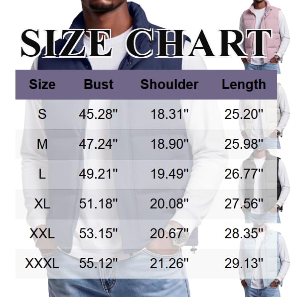 Jackets for Men Casual Lightweight Sleeveless Full Zip Up Jacket Outerwear - image 7