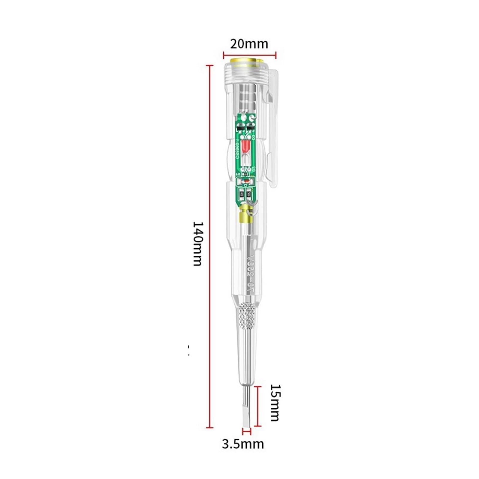 Spannungsmesser 6er-Pack Intellinter Spannungsprüfstift, Induktions-Leistungserkennungsstift, Stromzähler, Schraubendreher, Anzeiwerkzeug