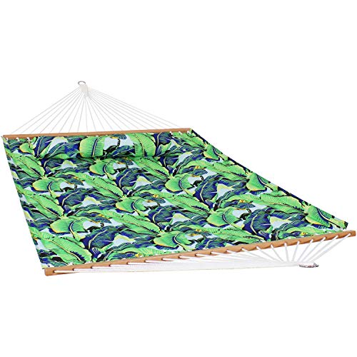 Sunnydaze 2-Person Quilted Printed Fabric Spreader Bar...