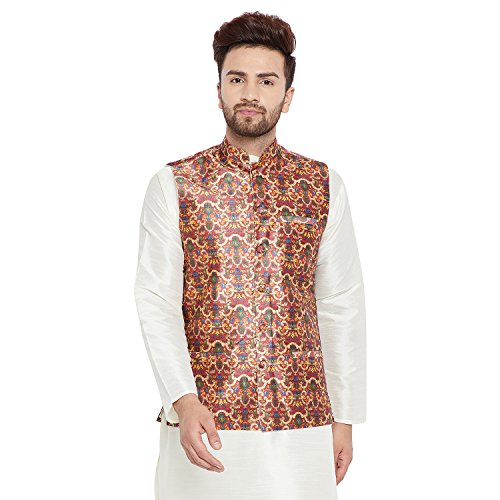 Image of SOJANYA (Since 1958, Men's Silk Fancy Border Dhoti