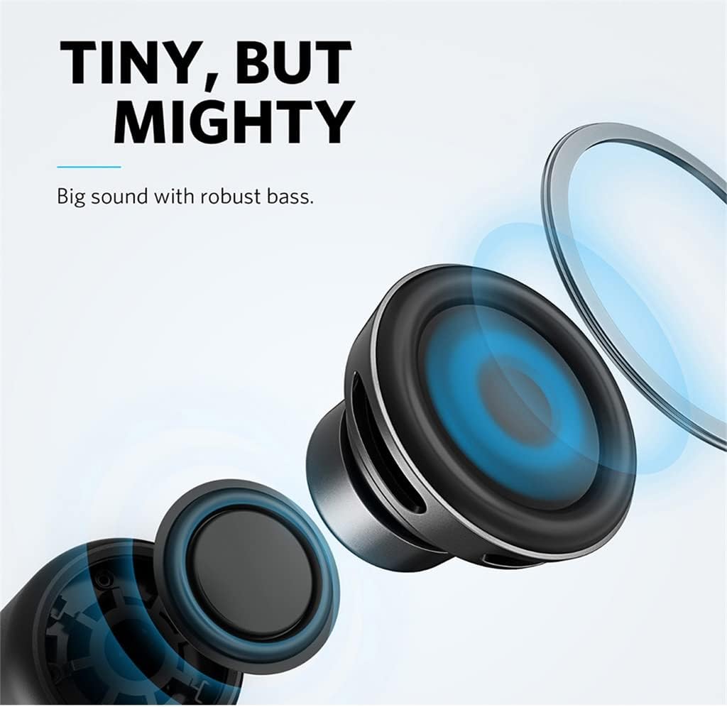 wenlii super portable speaker with 15 hour playtime 66 foot range enhanced bass microphone