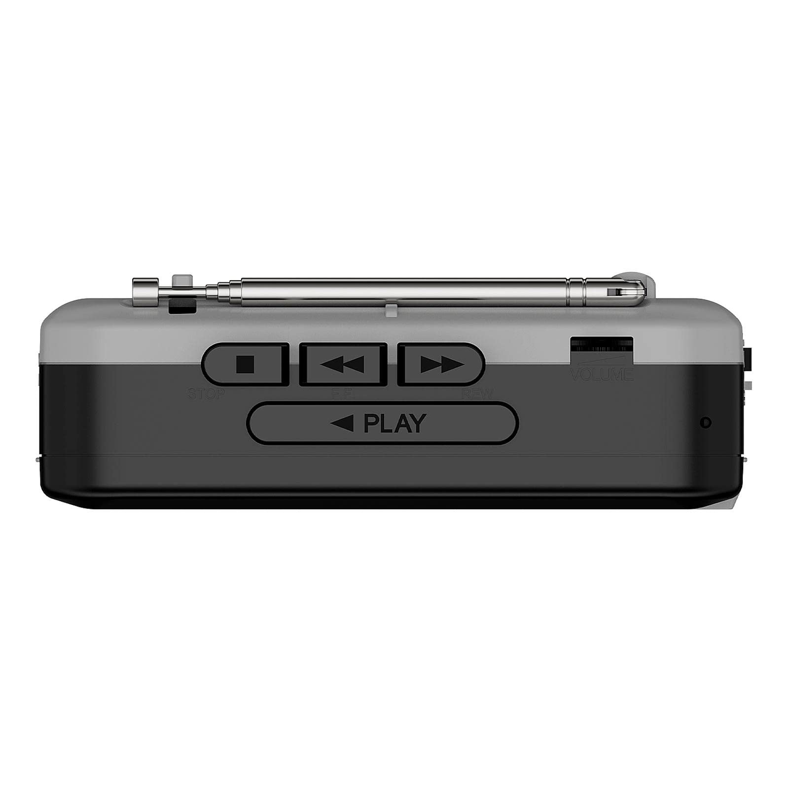 Reproductor de casete portátil compacto de música, radio personal, convertidor ligero