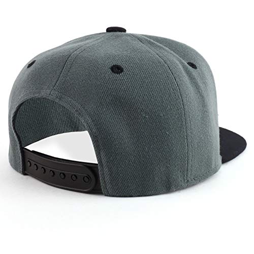 Image of Trendy Apparel Shop Infant to Youth Plain Structured Flatbill Snapback Cap