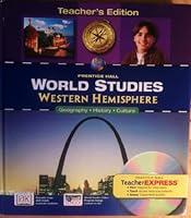 World Studies: Western Hemisphere PRENTICE HALL (Teacher's Edition) 0131280821 Book Cover