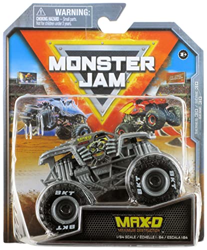 Monster Jam 2023 Spin Master 1:64 Camión Diecast Max-D miniatura 1