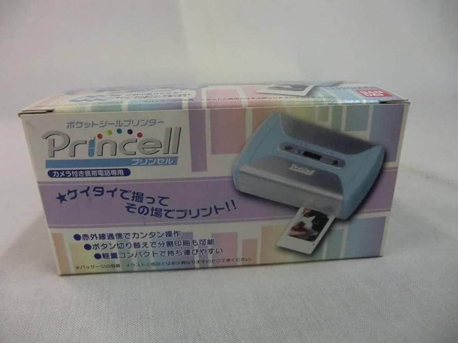 Amazon.co.jp: ポケットシールプリンター プリンセル カメラ付き