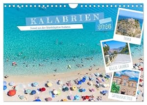 Kalabrien - Juwel an der Stiefelspitze Italiens (Wandkalender 2026 DIN A4 quer), CALVENDO Monatskalender: Sonnenverwöhnte Region voller Kultur und Geschichte. (CALVENDO Orte)