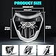 DREAMIZER Dirt Bike Scheinwerfer, DOT E24 Universal Motorrad LED Scheinwerfer Universal für Motorrad Dirt Bike Pit Bike Motocross Enduro Supermoto EXC XCW 250 350 450 500 2014-2023 SMC R 690 ATV
