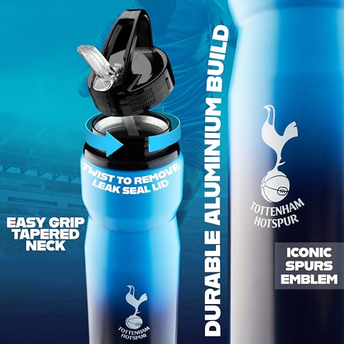 Tottenham Hotspur FC Water Bottle with Straw - Metal Water Bottle for Football Fans Sports Work Gym Spurs Gifts for Men - Image 4