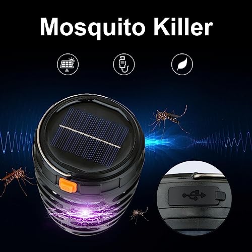 Zapper ao ar livre da mosca | Lâmpadas Controle Mosca Alta Potência,Essenciais verão portáteis pendu