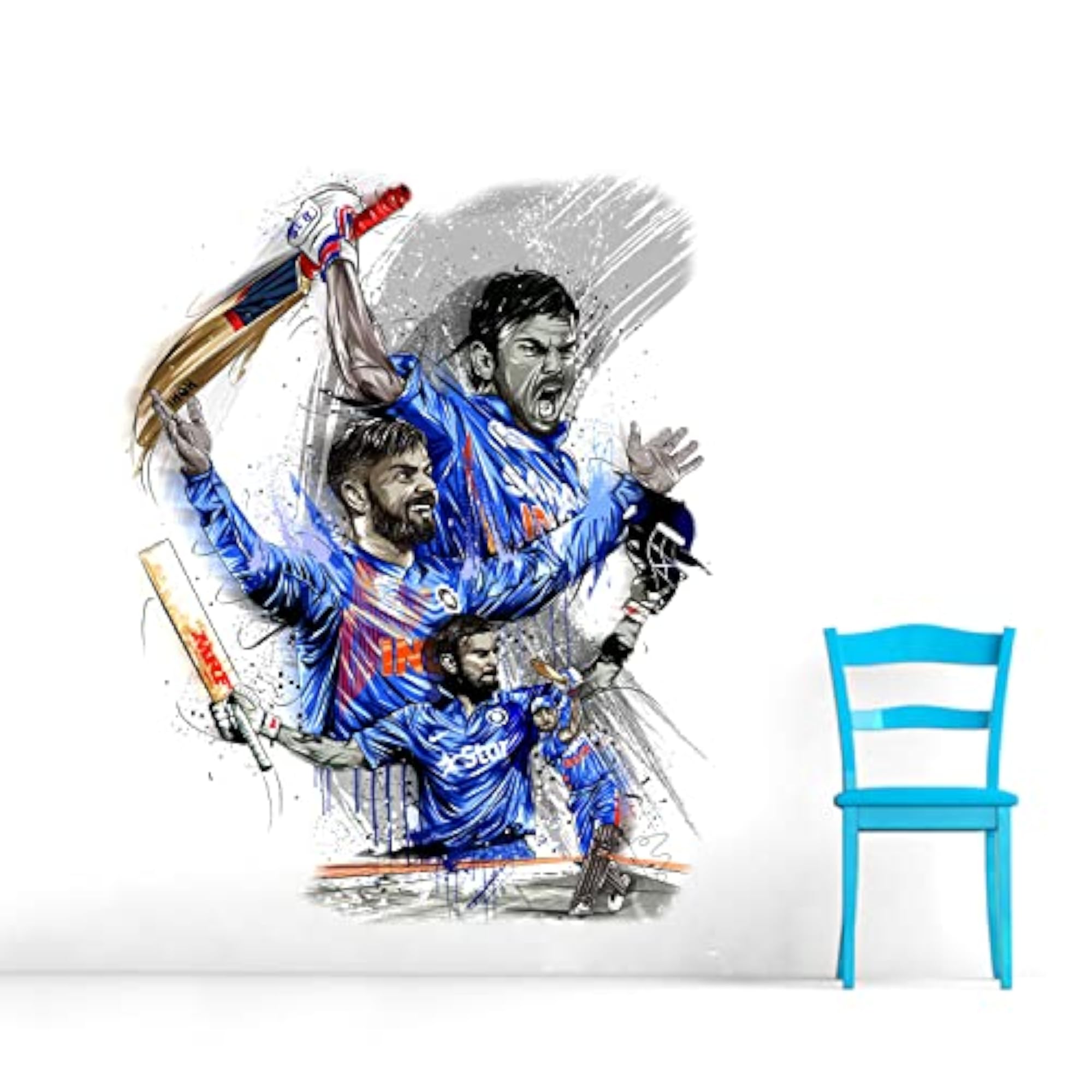 Virat Kohli Wall Sticker