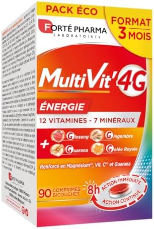 Forté Pharma - Multivit' 4G Energie - Complément Alimentaire Boos...