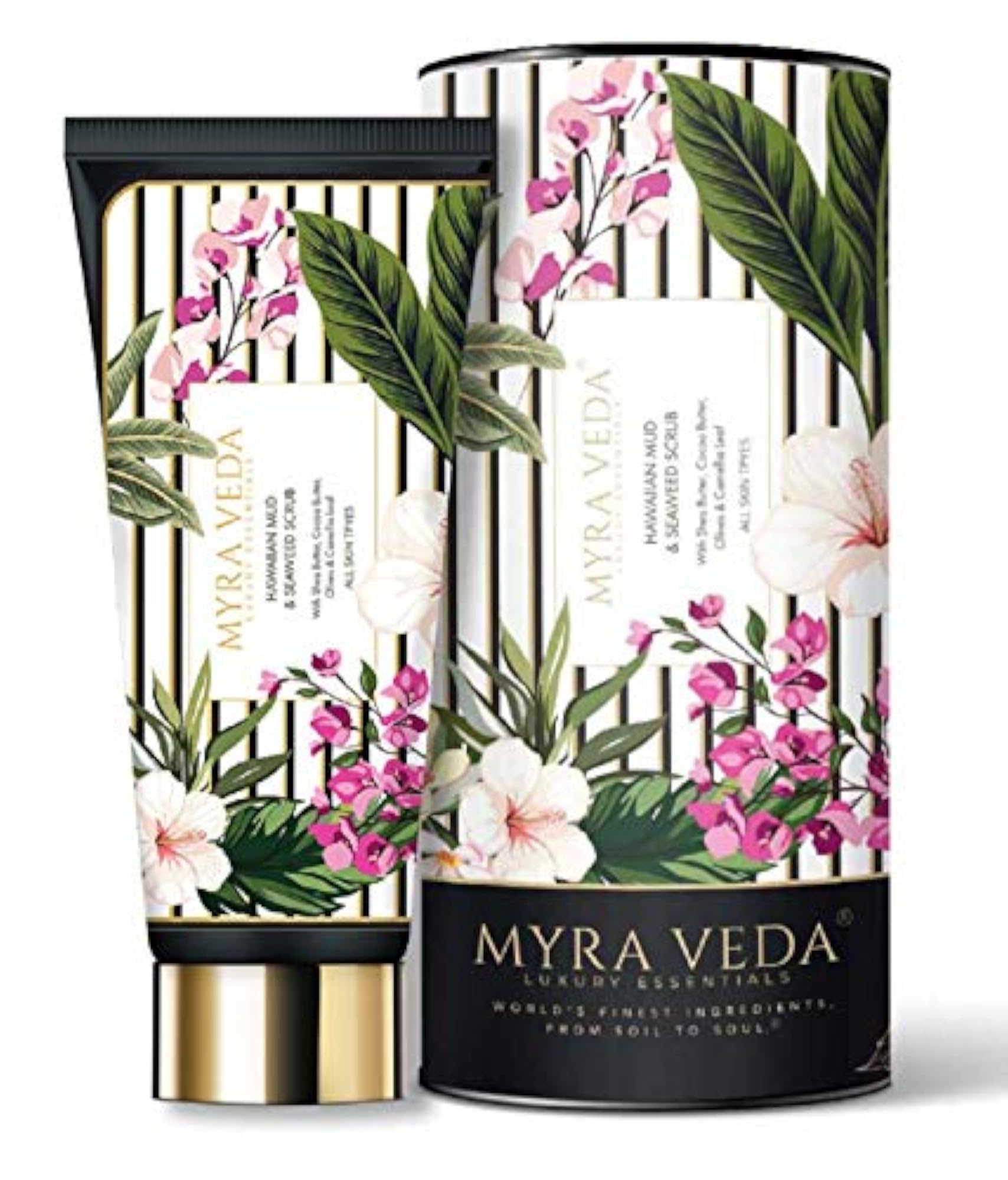 Hawaiian Mud & Seaweed Scrub, Deep Exfoliation