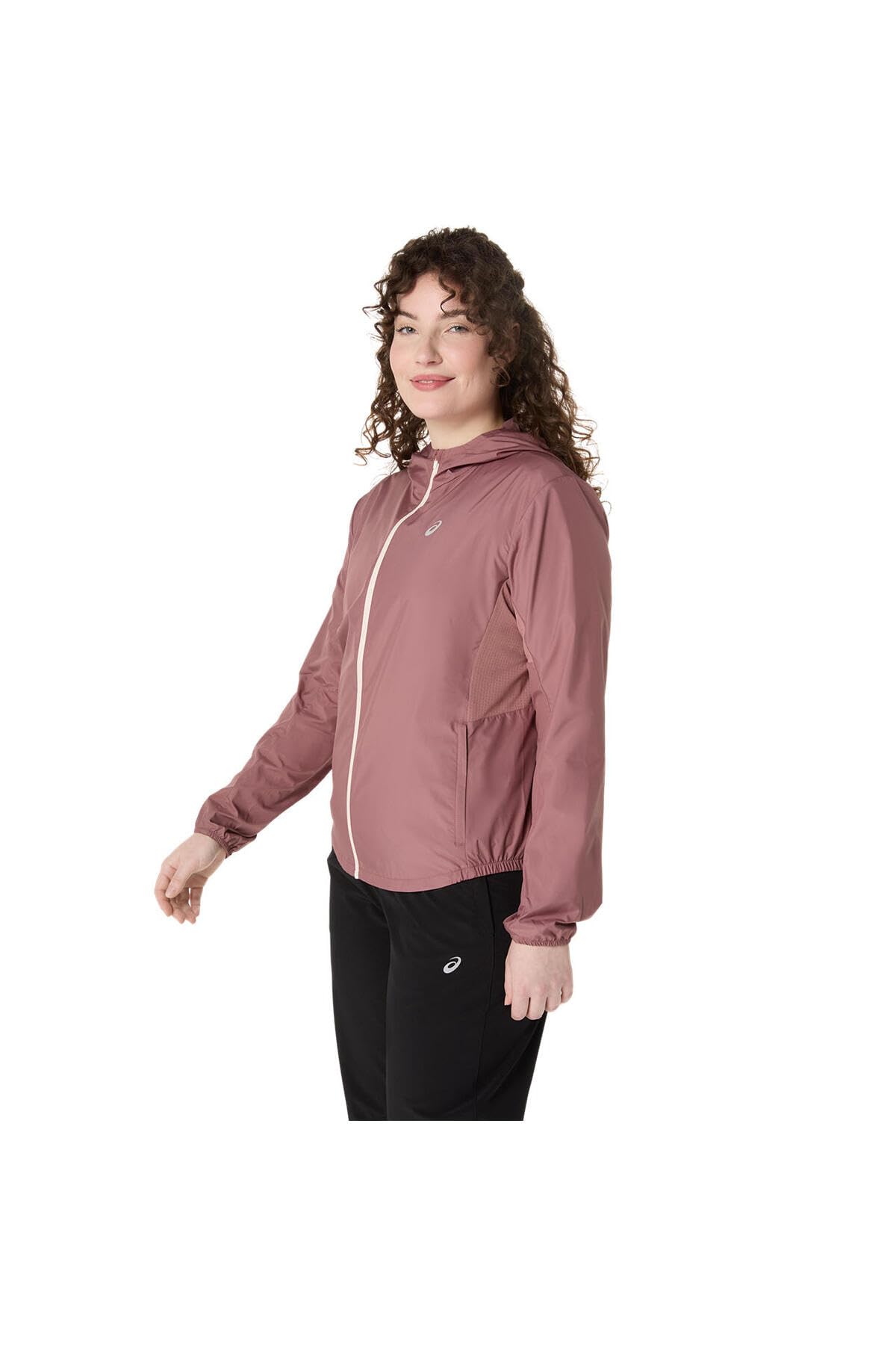 Cortavientos Asics Core Jacket Rojo Rubble 2012D180-600 Chaqueta Running Mujer
