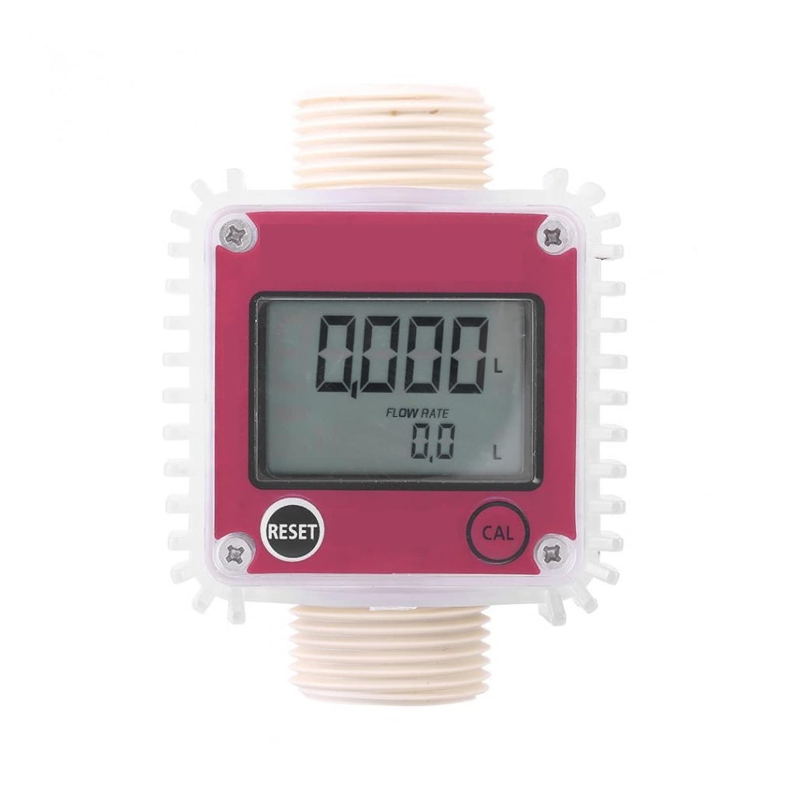 Jauge De Débitmètre Carburant Diesel Compteur Débit Turbine Numérique K24 For Le Liquide D'eau Produits Chimiques Performances Stables | Blue Horizontal