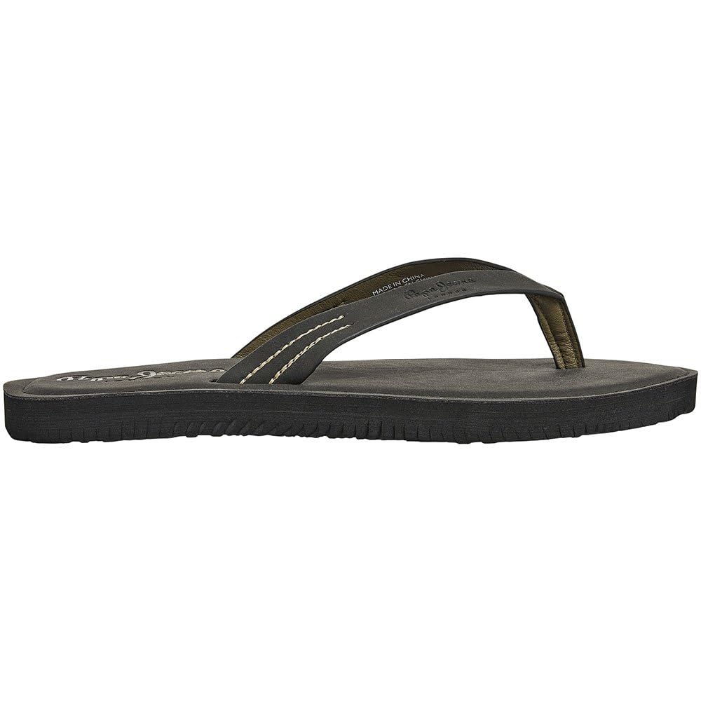 Pepe Jeans Men's Surf Island Flip-Flop, Black (Black), 10