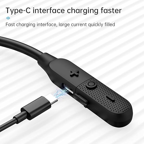 Miniatura 7 de Auriculares deportivos Bluetooth, 25 horas de tiempo de reproducción, auriculares inalámbricos 6.0 con micrófono, cancelación de ruido en la oreja,