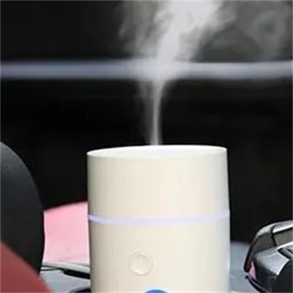Mini Car Humidifier Ambient Light Ultrasonic Aromatherapy Essential Oil Diffuser