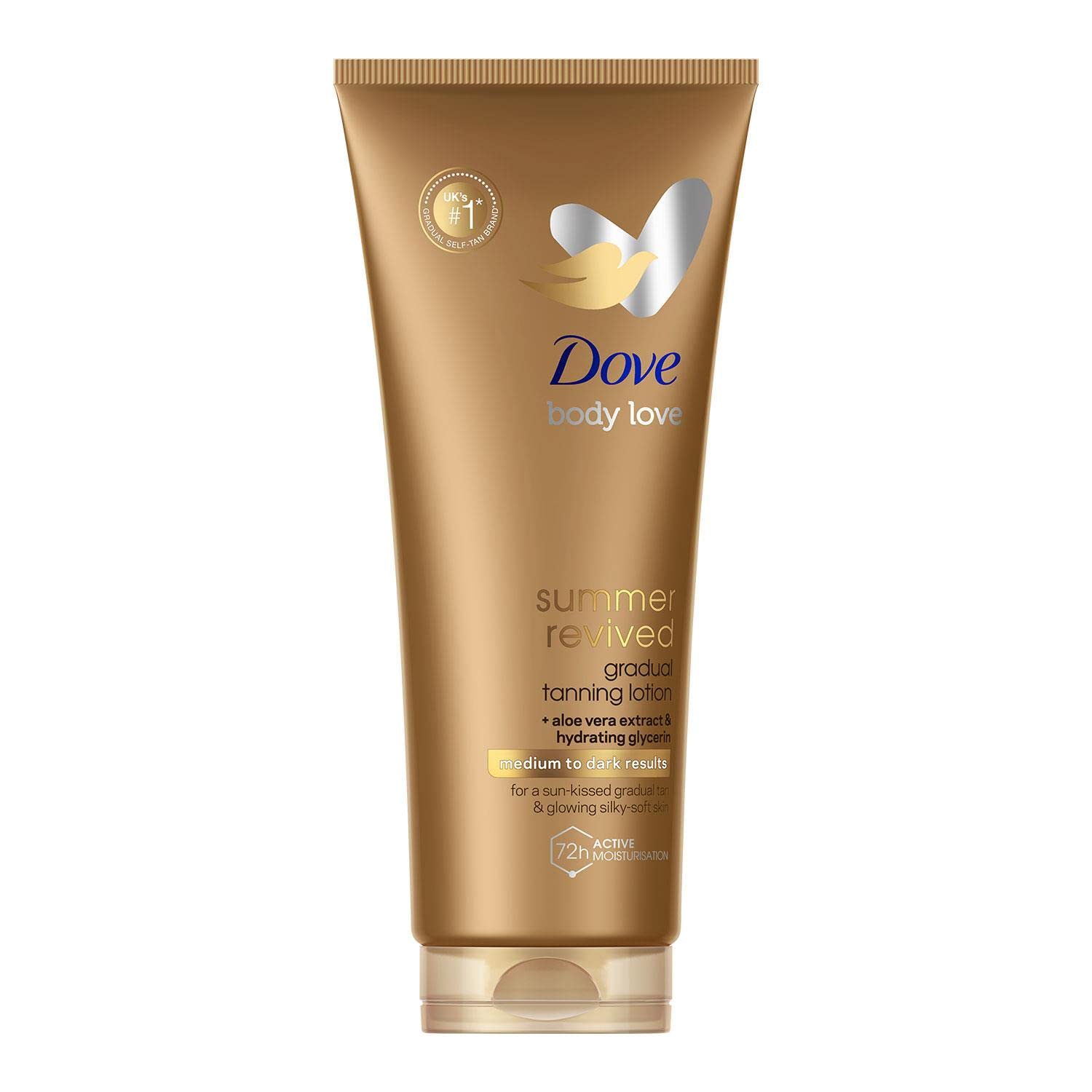 Dove Derma Spa Summer Revived Medium to Dark Skin Body Lotion 200 ml by Dove - Image 1 of 6