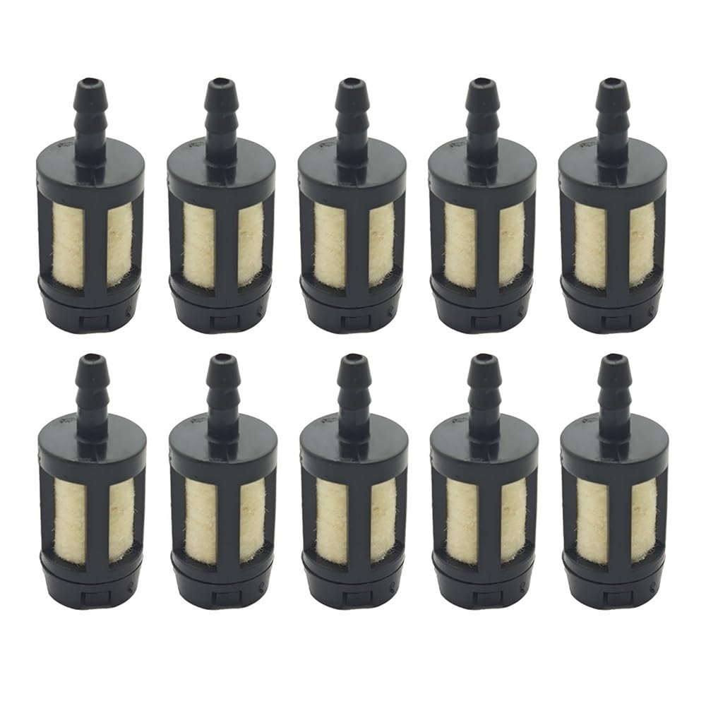 10 filtros de Combustible Aptos for sopladores, motosierras, carburadores y Herramientas de jardín.