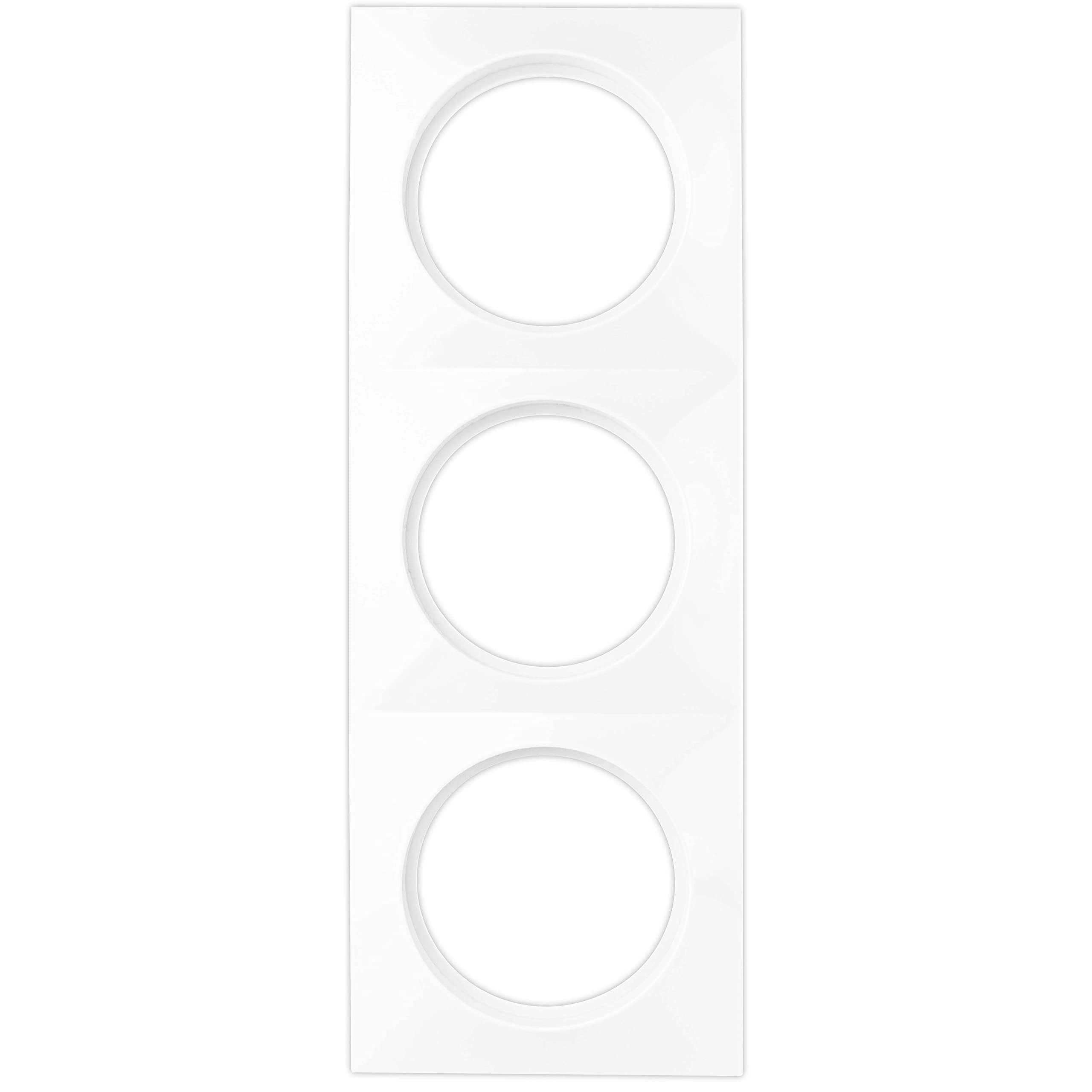 REV Radius, 3-fach Rahmen Steckdose, Rahmen Lichtschalter etc., weiss