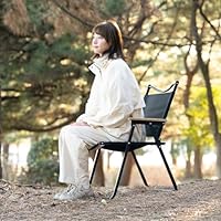 レジャーイス 即納在庫品] チャムス コンパクトチェア キャンバス ブービー