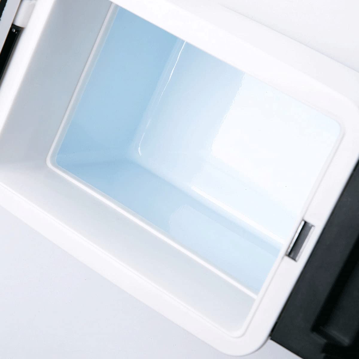 Mini refrigerador para coche, 12 V, 6 litros, portátil, ideal para camping y viajes (color: azul, tamaño: 12 V/220 V)