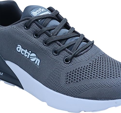 Image of Action Men's Non-Marking Mesh Lace-Up Running Sport Shoes AM 1024