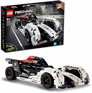 LEGO 42137 Technic Formula E Porsche 99X Electric zestaw konstrukcyjny; wyścigówka z napędem typu pull-back dla dzieci od 9 lat (422 elementy)
