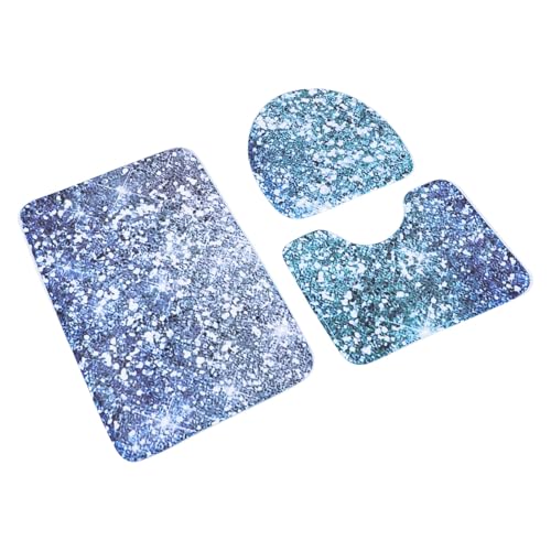 TOPPERFUN �o�X���[���p�����N�b�V�����Z�b�g 3�_ ����~�߉��H�t���A�}�b�g U���^�N�b�V���� �g�C���W�J�o�[ ���� �ƒ�p �z�e���Ή�